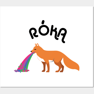 Róka Posters and Art